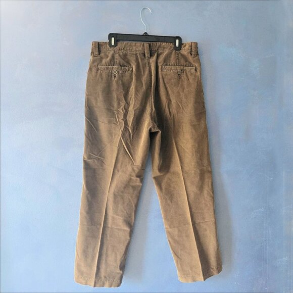 Tommy Bahama Indigo Palms green corduroy pants classic fit - Picture 4 of 6